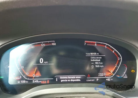 2020 BMW X3 Sdrive30I from USA, damaged, VIN 5UXTY3C00L9B06615